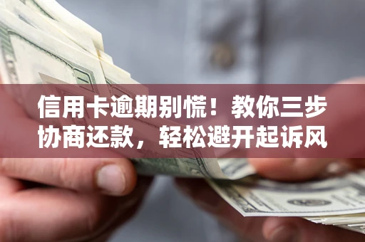 济南信用卡逾期别慌！教你三步协商还款，轻松避开起诉风险